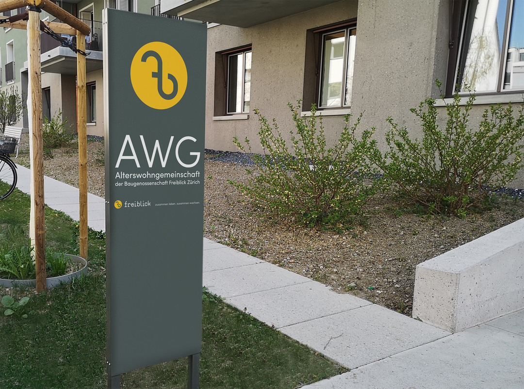 Signaletik Stüssistrasse