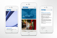 Re-Design der Website Isolag