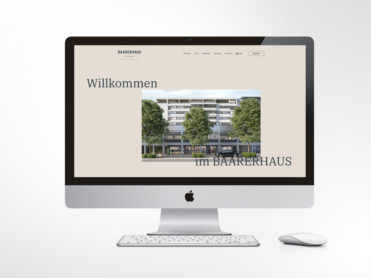 Screendesign Baarerhaus Zug