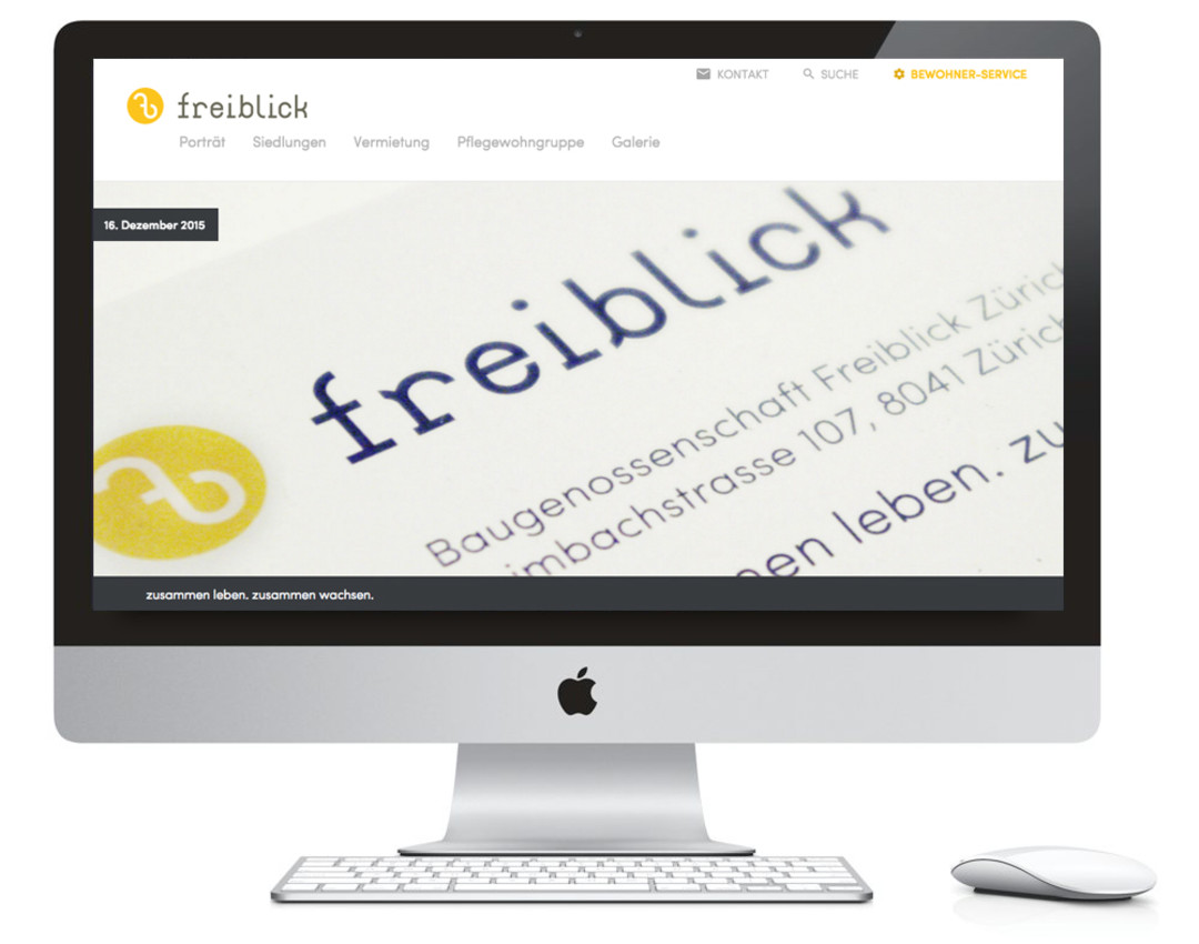 Screendesign für den Freiblick