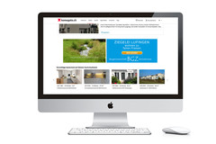 … und durch die Mitte fliesst ein Bach.