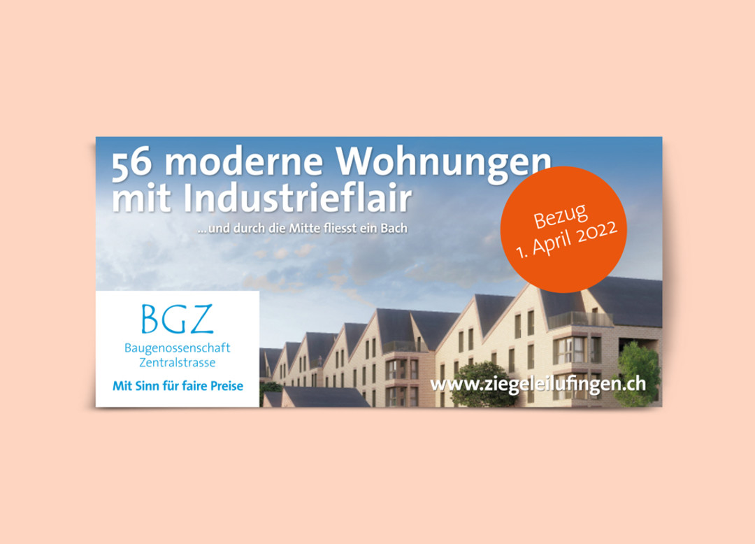 … und durch die Mitte fliesst ein Bach.