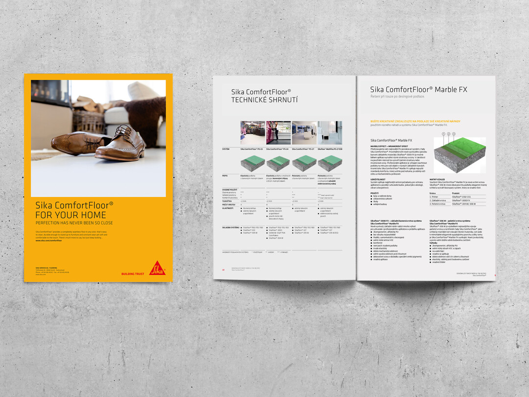 SIKA Floor Fliessbeläge Broschüre